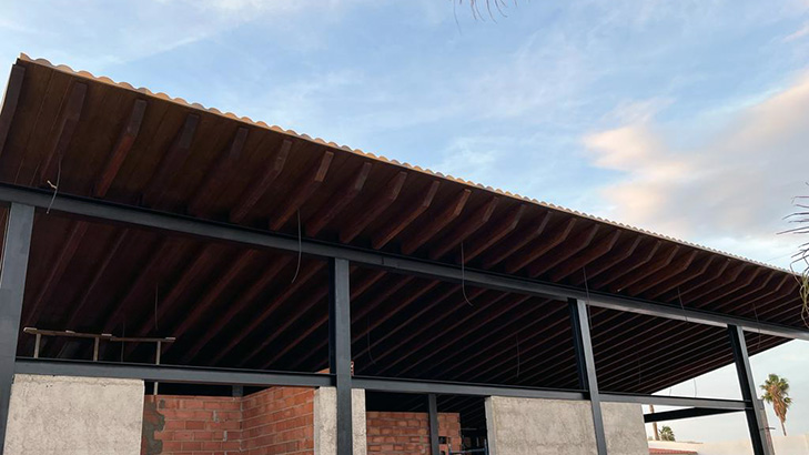 Estructura Panel Sandwich Cubierta