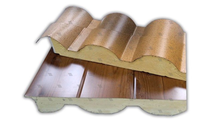 panel teja madera